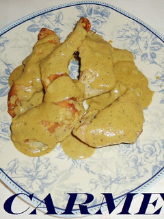 Una foto de Conejo al curry
