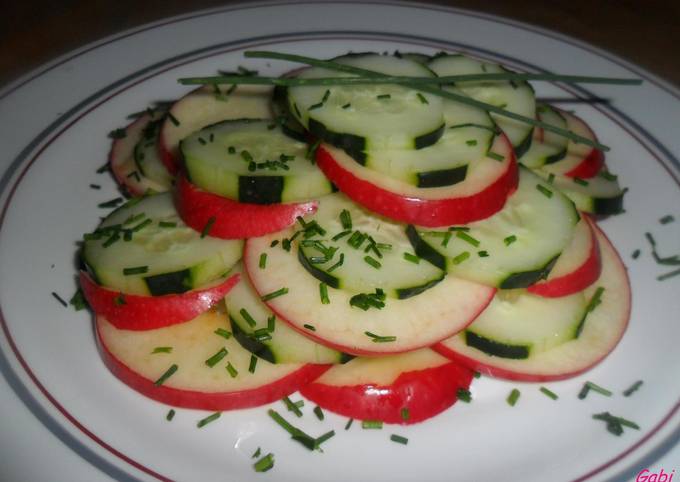 Pink lady y cucumber Receta de Gabriela Diez- Cookpad