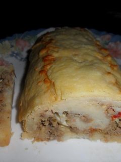Una foto de Arrollado de papas