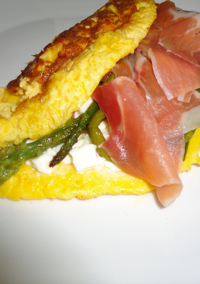 Una foto de Tortilla francesa rellena