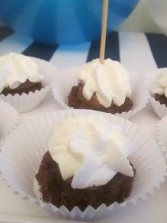 Una foto de Budincitos húmedos de chocolate