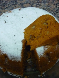 Una foto de Torta distinta con postre de dulce de leche y nueces (microondas)