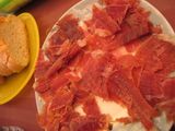 Plato de jamón