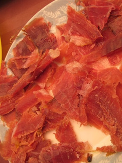 Una foto de Plato de jamón