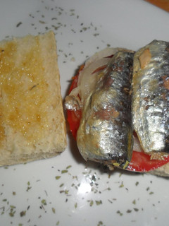 Una foto de Bocadillo de sardinas
