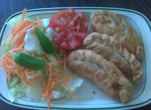 Una foto de Masa para empanadas fritas fácil