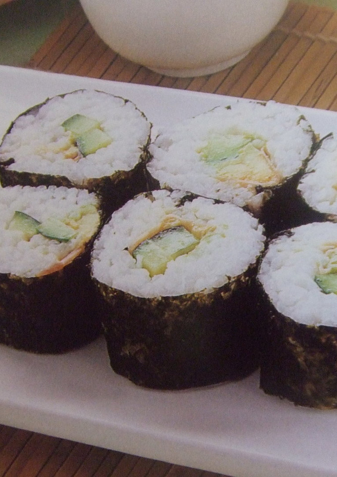 Una foto de El sushi vegetariano de María