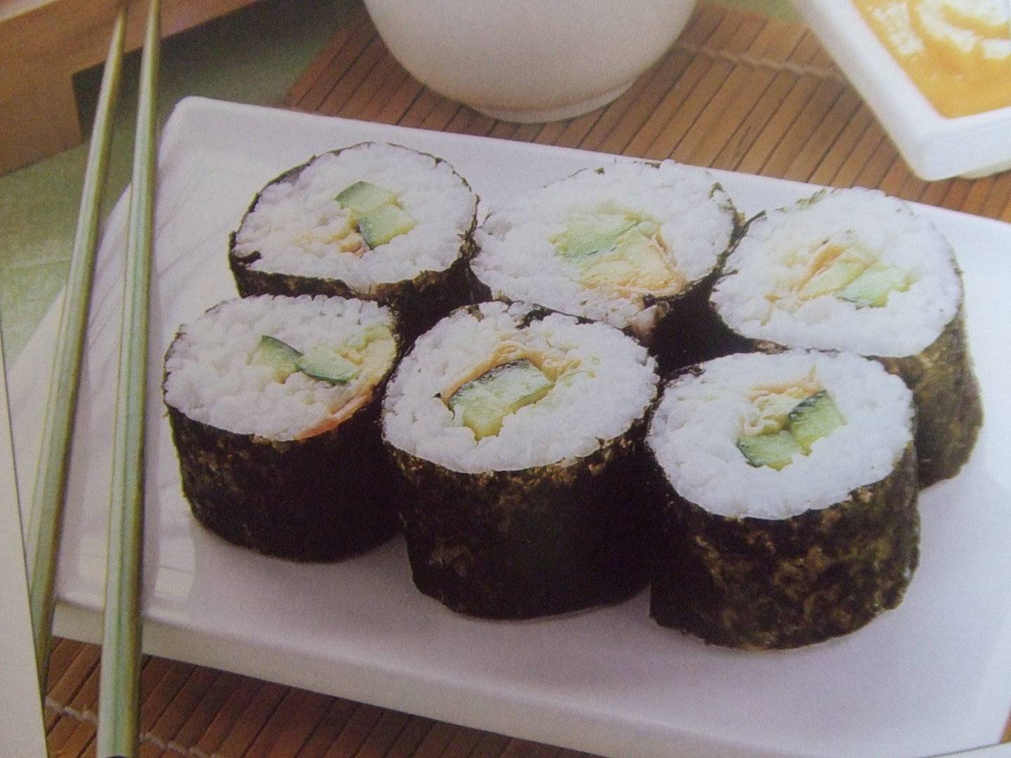 38 recetas muy ricas de sushi vegetariano compartidas por cocineros  caseros- Cookpad