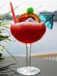 Una foto de Cóctel Daiquiri de Fresas