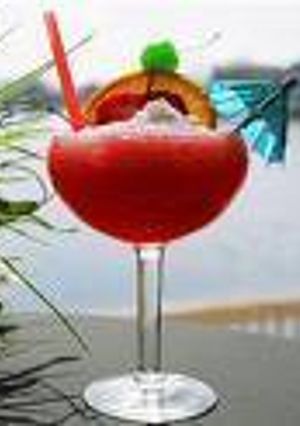 Una foto de Cóctel Daiquiri de Fresas