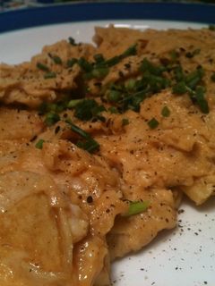 Una foto de Patatas chip con salsa de soja