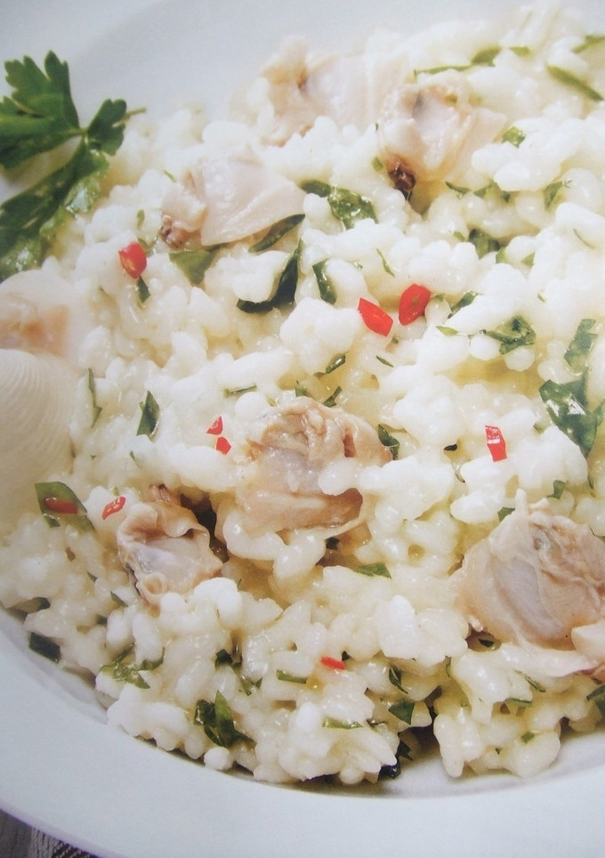 Una foto de Arroz de mar gallego
