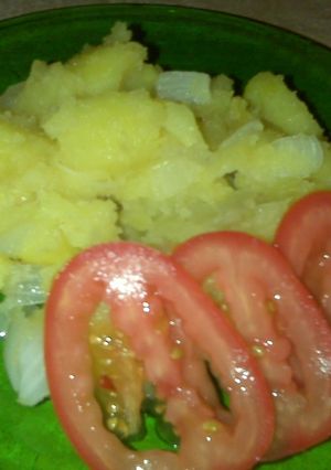 Una foto de Papas agridulces