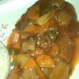 Chuletas ahumadas agridulces
