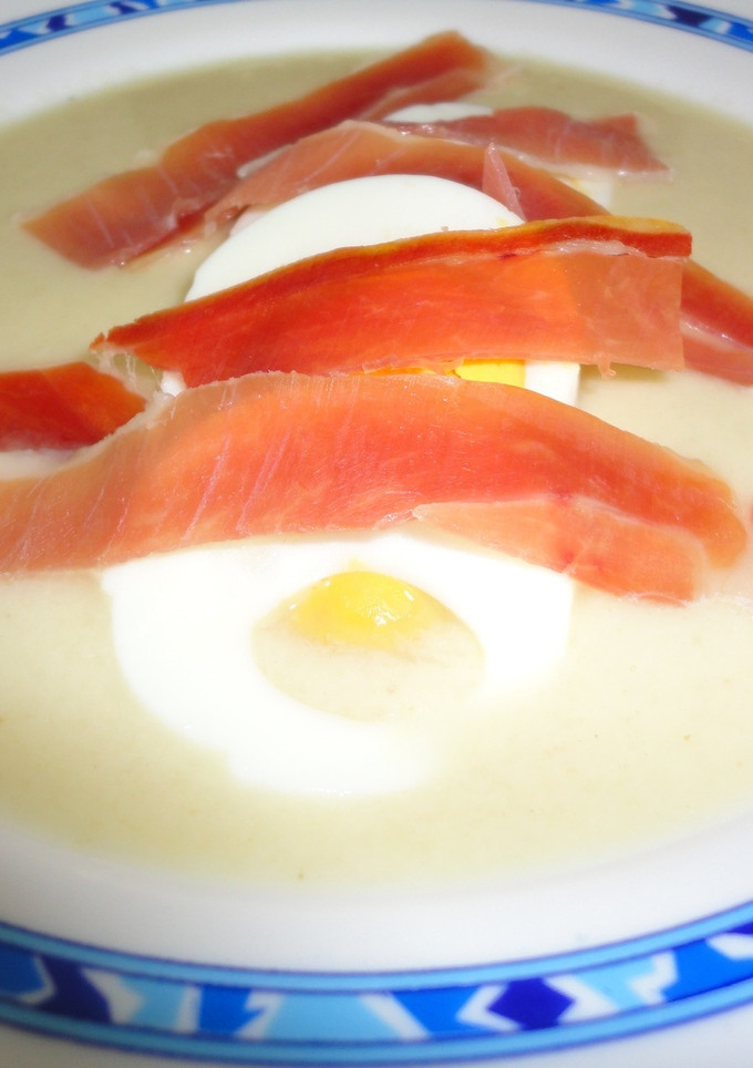 Una foto de Salmorejo de pepino