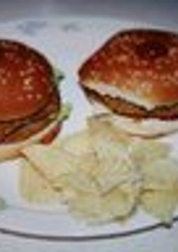 Una foto de Hamburguesas con queso parmesano