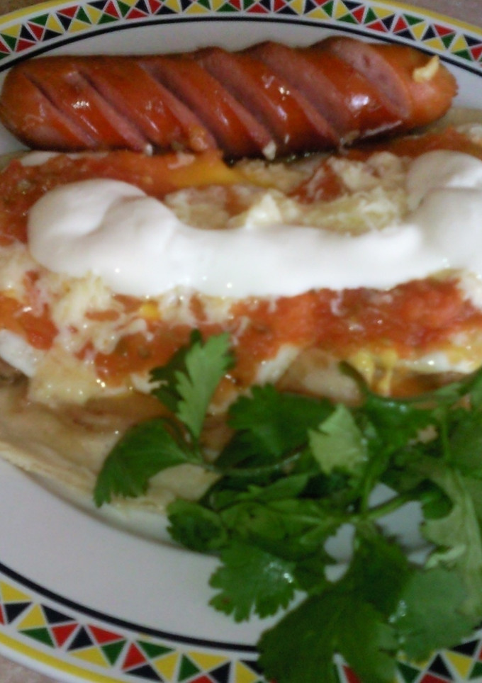 Una foto de Huevos rancheros México
