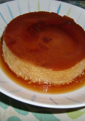 Una foto de Flan de vainilla