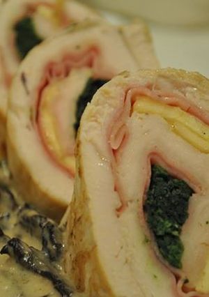 Una foto de Rollitos de pollo crujientes