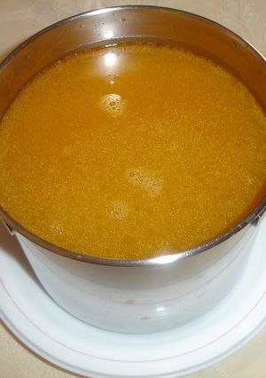 Una foto de Caldo de pescado de casa