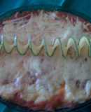 Omelette de calabacines y queso