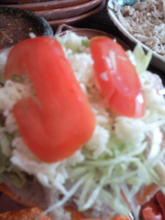 Una foto de Tostadas de pollo