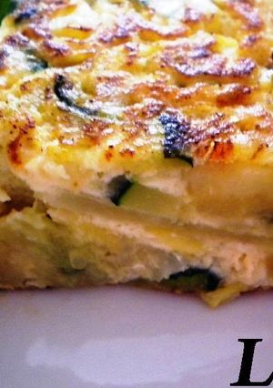 Una foto de Tortilla de pisto