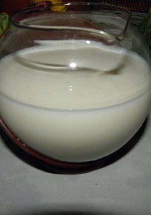 Una foto de Licuado de vainilla frapeé