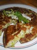 Tortilla de endibias con nueces