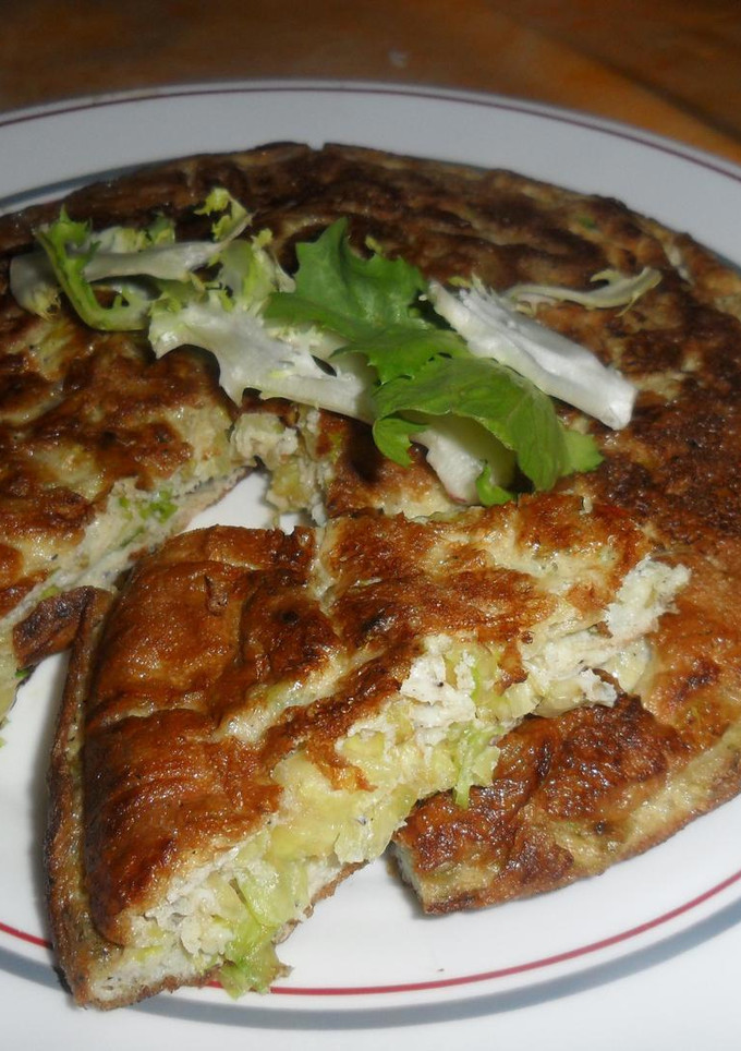 Una foto de Tortilla de endibias con nueces