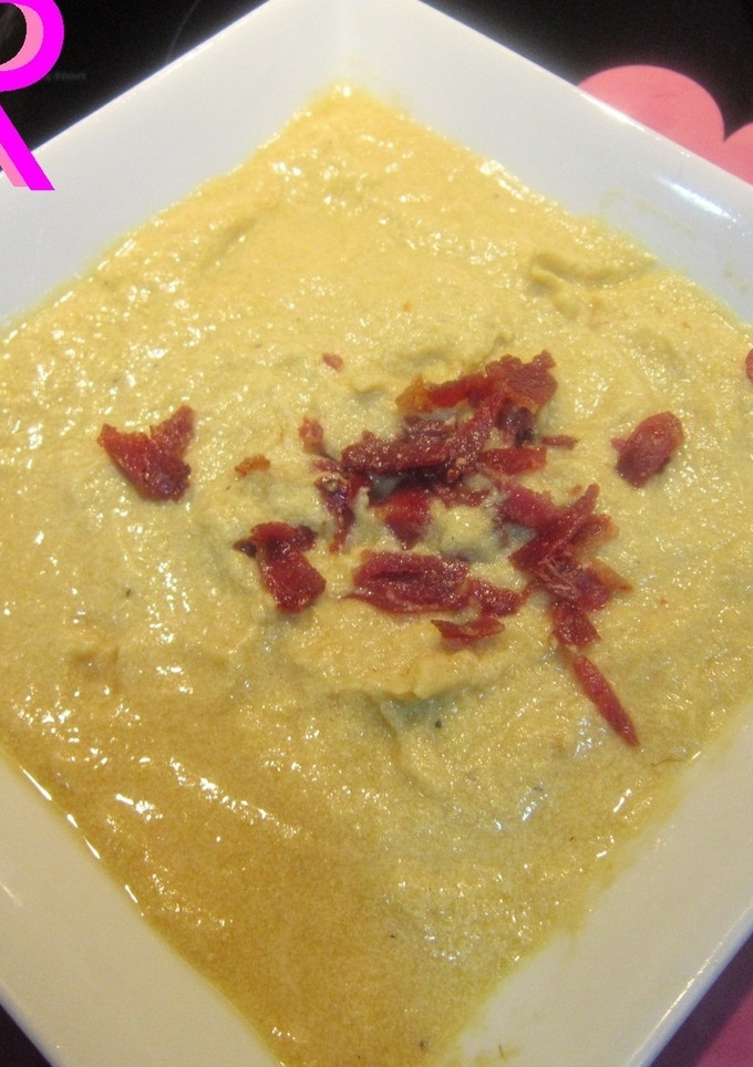 Una foto de Vichyssoise de manzana
