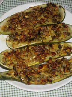 Una foto de Calabacines rellenos