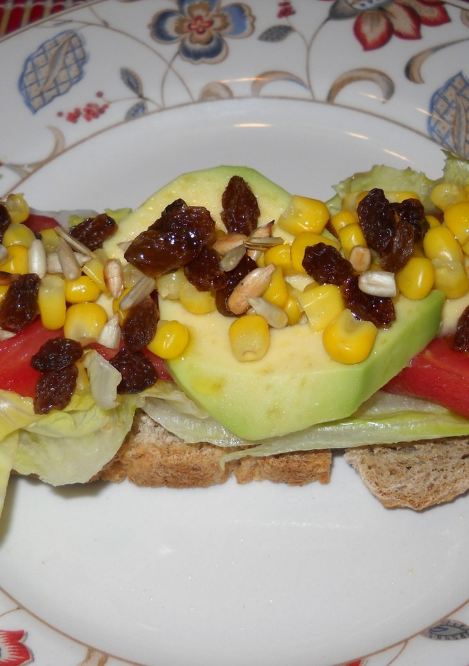 Una foto de Tosta vegetal