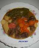 Morcillo de ternera en salsa