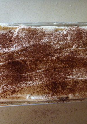 Una foto de Tiramisú casero