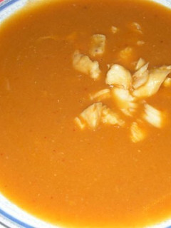 Una foto de Sopa de pescado de la amona