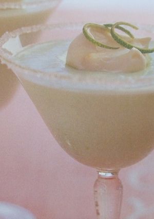 Una foto de Batido de plátano y ron