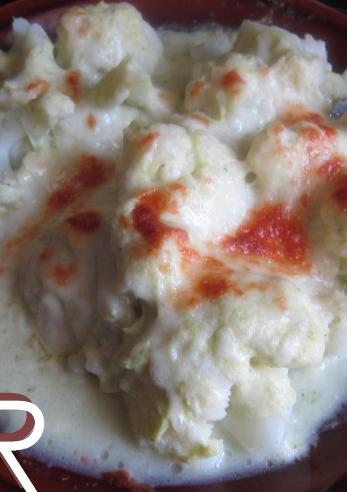 Una foto de Coliflor con bechamel de dieta