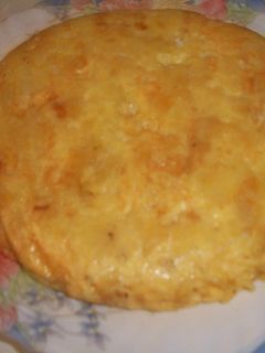 Una foto de Tortilla de patatas al Curry de Madrás