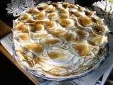 Postre Tres Leches con merengue