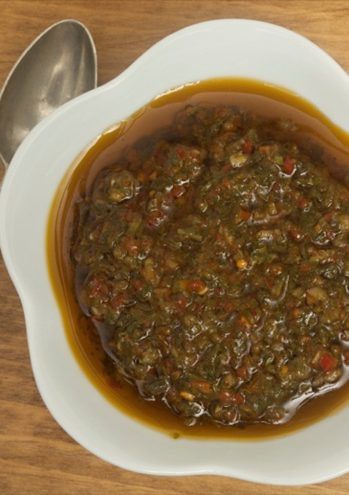 Una foto de Chimichurri casero