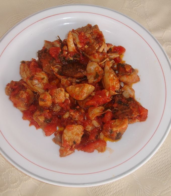 Foto principal de Pollo y magro con tomate frito natural