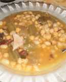 Berza con cardillos