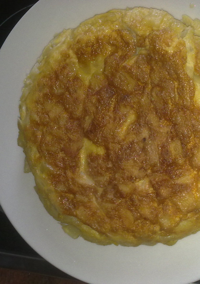 Una foto de Tortilla de patatas light