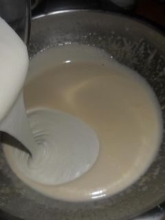 Una foto de Crema sabayón