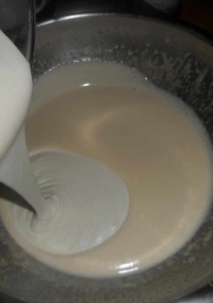 Una foto de Crema sabayón