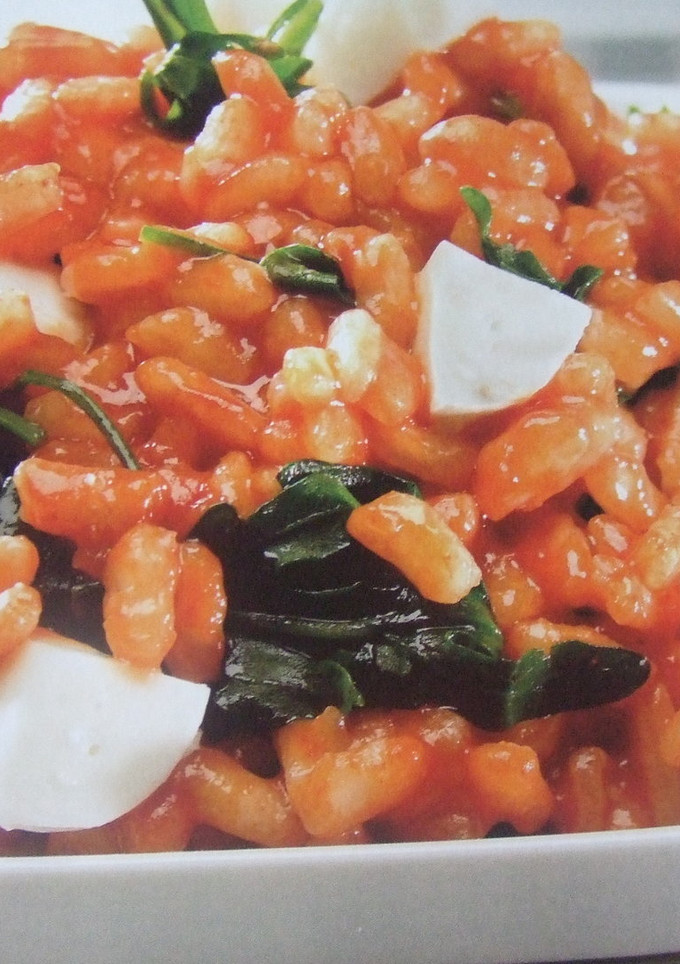 Una foto de Risotto al pomodoro