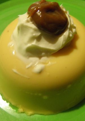 Una foto de Budín lácteo