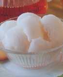 Helado de licor de naranja