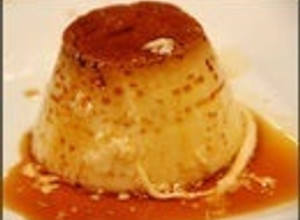Una foto de Flan de huevo casero
